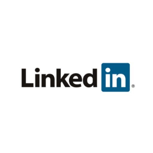 A linkedin logo is shown.